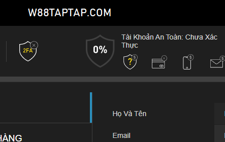 Đăng ký W88 An Toàn 2026 - Quy Tắc Không Bị Khóa Tài Khoản 6 KYC sau khi đăng ký W88