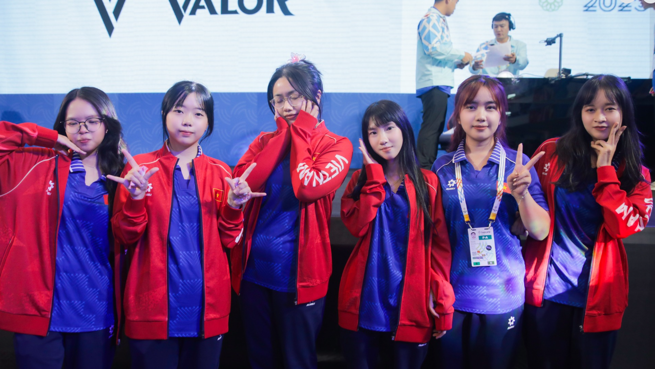 BẢNG XẾP HẠNG VÒNG BẢNG - LIÊN QUÂN MOBILE ĐỒNG ĐỘI NỮ | SEA GAMES 33! 2 huy diet vong bang lien quan mobile dong doi nu